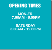 Opening Times